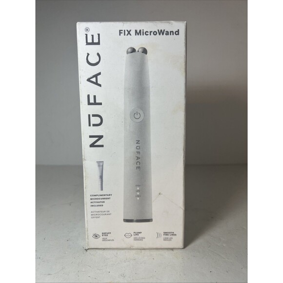 NuFACE FIX MicroWand Eyes, Lips & Lines Microcurrent Anti-Aging Device - NEW! - Picture 1 of 6